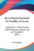 de La Poesia Provenzal En Castilla y En Leon