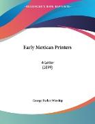 Early Mexican Printers