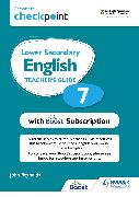 Cambridge Checkpoint Lower Secondary English Teacher's Guide 7 with Boost Subscription