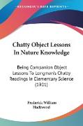 Chatty Object Lessons In Nature Knowledge