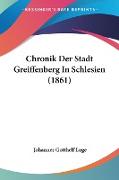 Chronik Der Stadt Greiffenberg In Schlesien (1861)