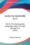 Archiv Fur Rechtsfalle V2-3
