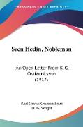 Sven Hedin, Nobleman