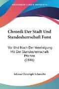 Chronik Der Stadt Und Standesherrschaft Forst
