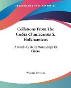 Collations From The Codex Cluniacensis S. Holkhamicus