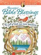 Creative Haven Beautiful Bible Blessings Coloring Book