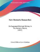 New Homeric Researches