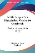Mittheilungen Des Historischen Vereins Zu Osnabruck