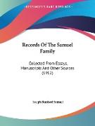 Records Of The Samuel Family