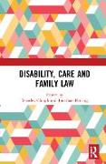 Disability, Care and Family Law