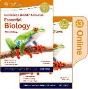 Cambridge IGCSE® & O Level Essential Biology: Print and Enhanced Online Student Book Pack Third Edition