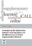 Investigating the Relationship between Learning Styles and the Effectiveness of Online Supplementary Material