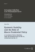 Systemic Stability and the Role of Macro-Prudential Policy