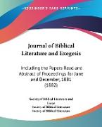 Journal of Biblical Literature and Exegesis