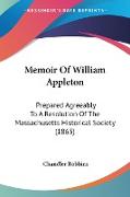 Memoir Of William Appleton