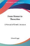 From Homer to Theocritus