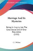 Marriage And Its Mysteries