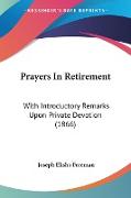Prayers In Retirement