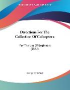 Directions For The Collection Of Coleoptera