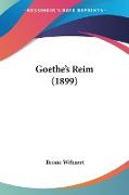 Goethe's Reim (1899)