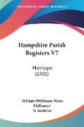 Hampshire Parish Registers V7