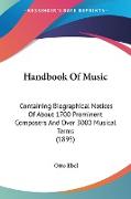 Handbook Of Music