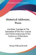 Historical Addresses, Poem