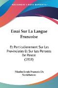 Essai Sur La Langue Francoise