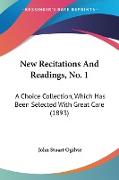 New Recitations And Readings, No. 1