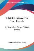 Histoire Externe Du Droit Romain