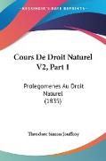 Cours De Droit Naturel V2, Part 1