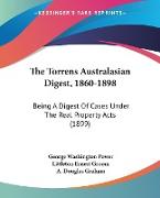 The Torrens Australasian Digest, 1860-1898