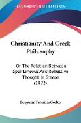 Christianity And Greek Philosophy