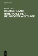 Deutschland innerhalb der religiösen Weltlage
