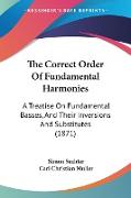 The Correct Order Of Fundamental Harmonies