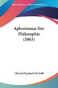 Aphorismen Der Philosophie (1863)