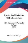 Species And Variations Of Biotian Asters