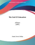The End Of Education