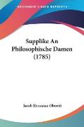 Supplike An Philosophische Damen (1785)
