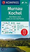 KOMPASS Wanderkarte 7 Murnau - Kochel - Das blaue Land rund um den Staffelsee 1:50.000