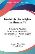 Geschichte Der Religion Im Altertum V1