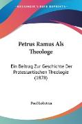 Petrus Ramus Als Theologe