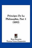 Principes De La Philosophie, Part 1 (1892)