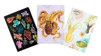 Art of Nature: Under the Sea Sewn Notebook Collection