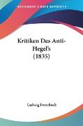 Kritiken Des Anti-Hegel's (1835)