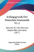 Anfangsgrunde Der Deutschen Grammatik V1-3