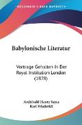 Babylonische Literatur