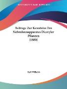 Beitrage Zur Kenntniss Des Siebrohrenapparates Dicotyler Pflanzen (1880)