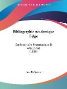 Bibliographie Academique Belge