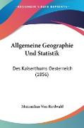 Allgemeine Geographie Und Statistik